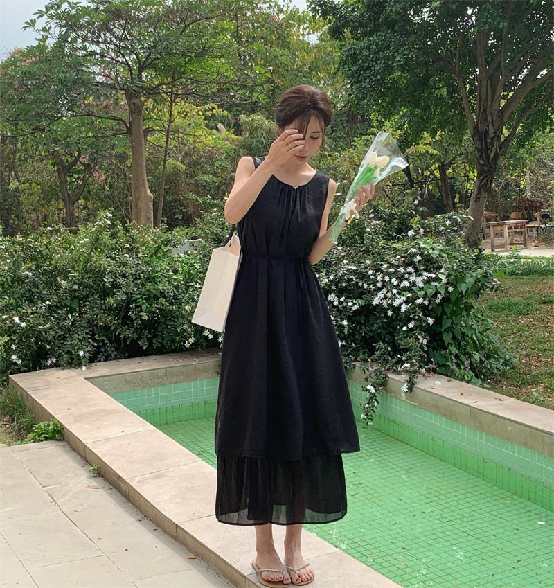 Módní francouzské luxusní šaty