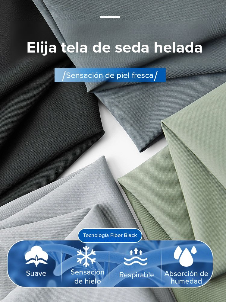 【Limitado 100 piezas】Pantalón largo de hielo transpirable y delgado con protección solar