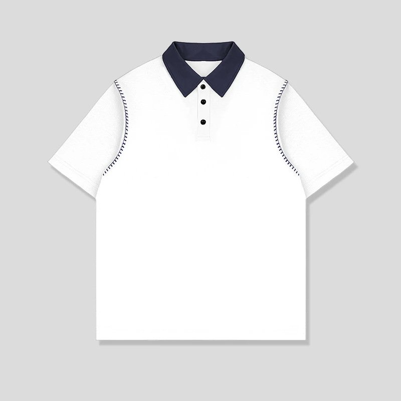 Pánské jednoduché patchworkové tričko