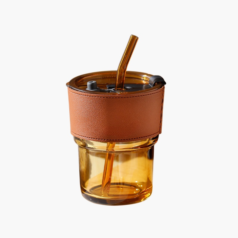 ガラス竹カップ