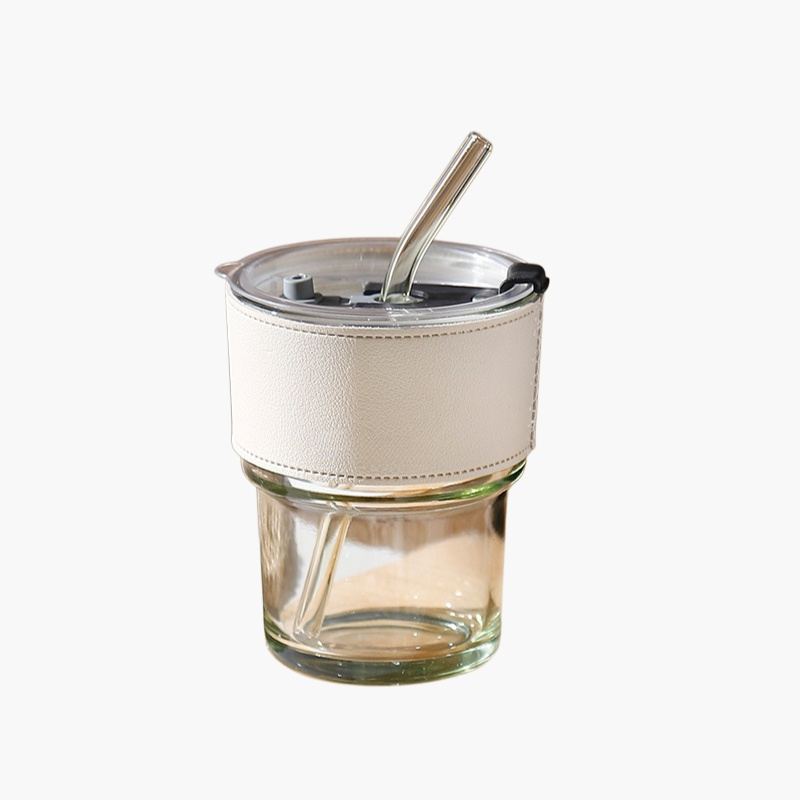 ガラス竹カップ