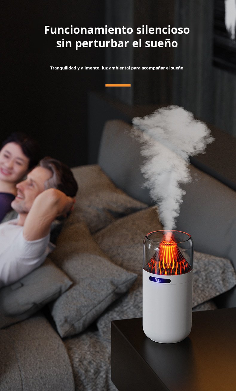 Aromaterapia y humidificación en una sola máquina