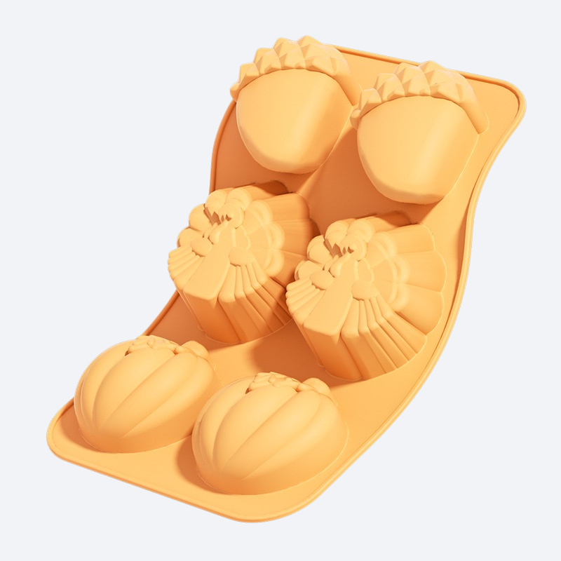 호박 모양 실리콘 케이크 베이킹 금형