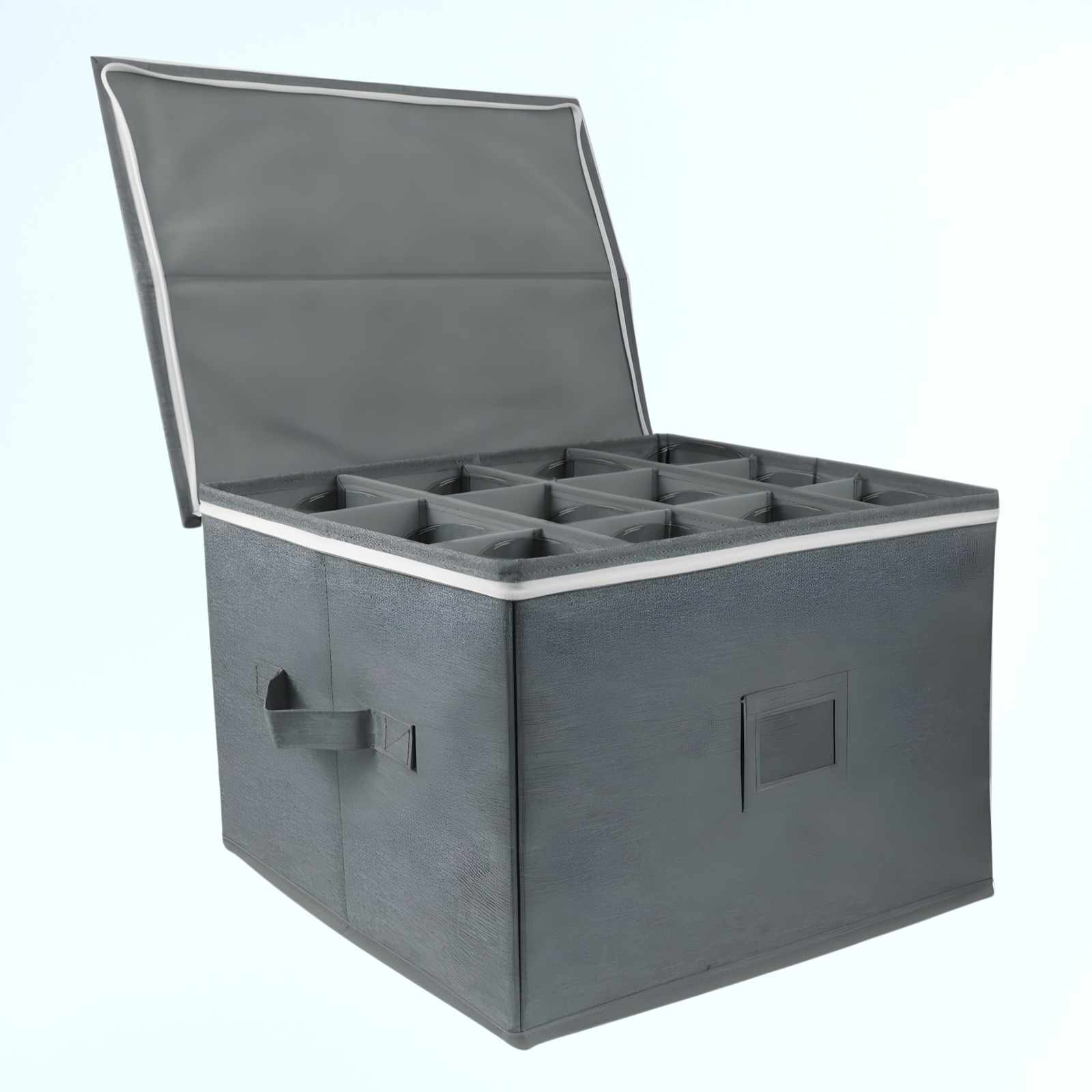 ワイングラス収納ボックス 折りたたみ式