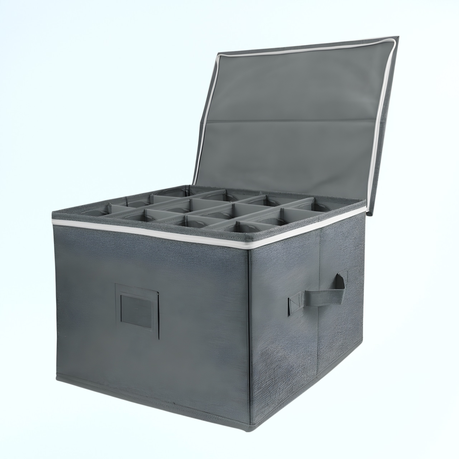 ワイングラス収納ボックス 折りたたみ式