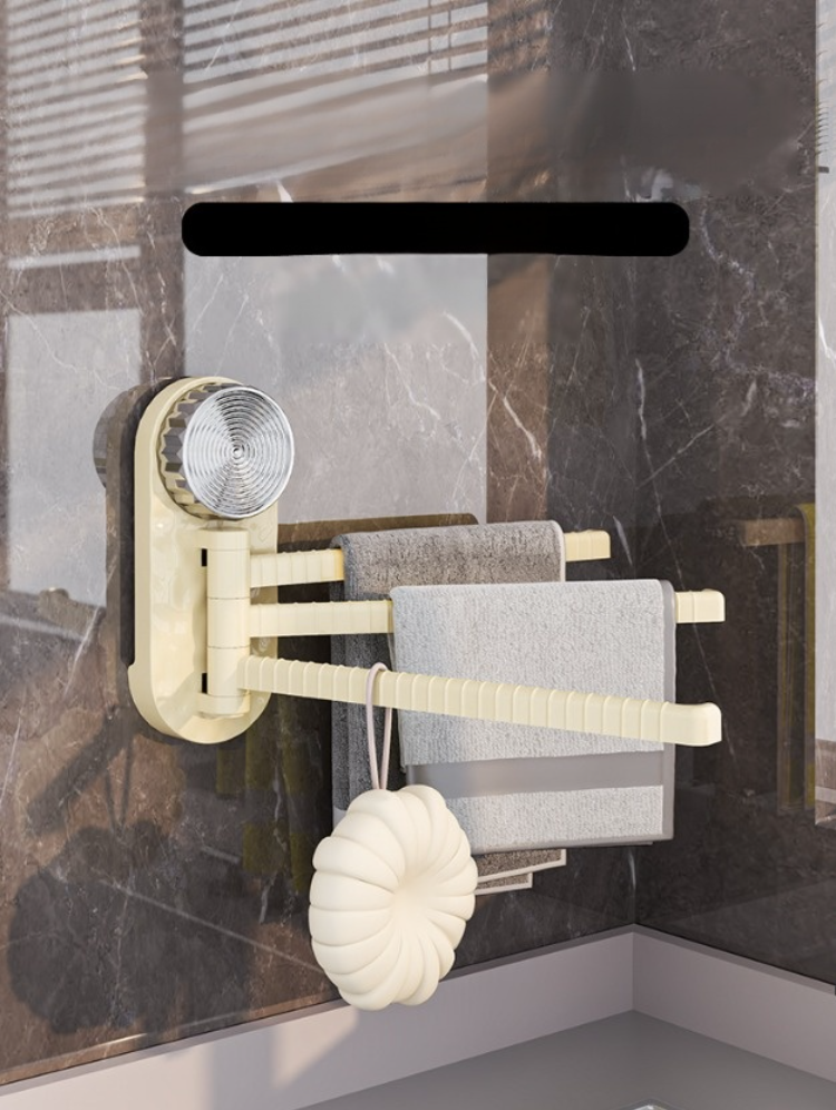 화장실 벽걸이 회전 수건걸이 사용 예시