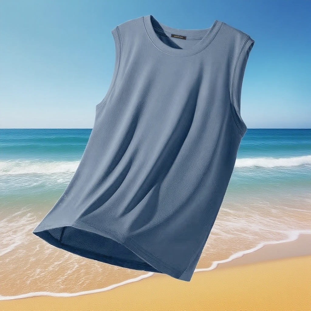 Rychleschnoucí prodyšné sportovní tílko na fitness