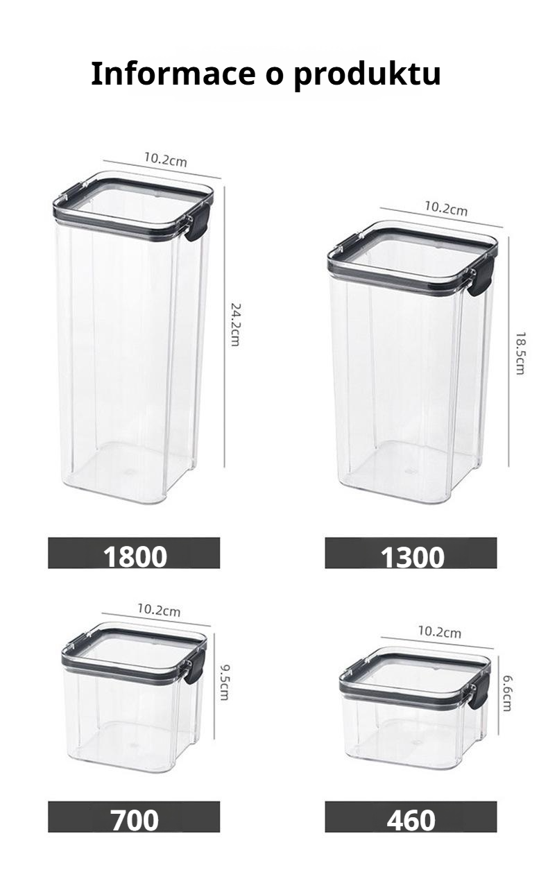 Stylová nádoba na potraviny do každé kuchyně