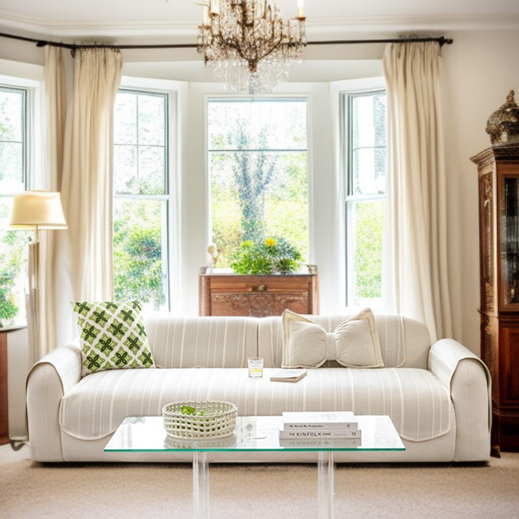 여름철 시원함을 느끼는 가족 사용 장면