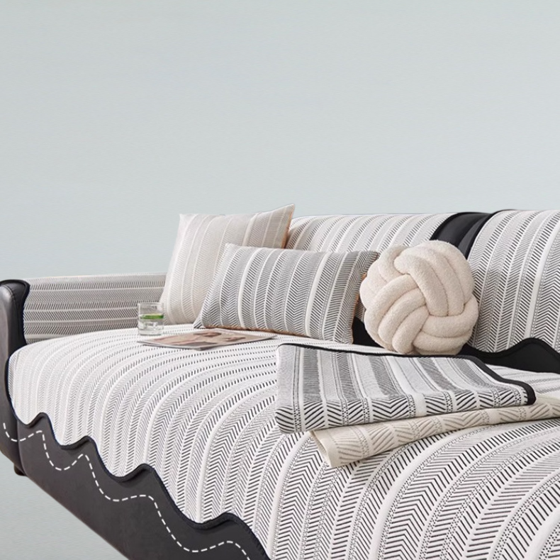 Light luxury cool bean shaped sofa cushion