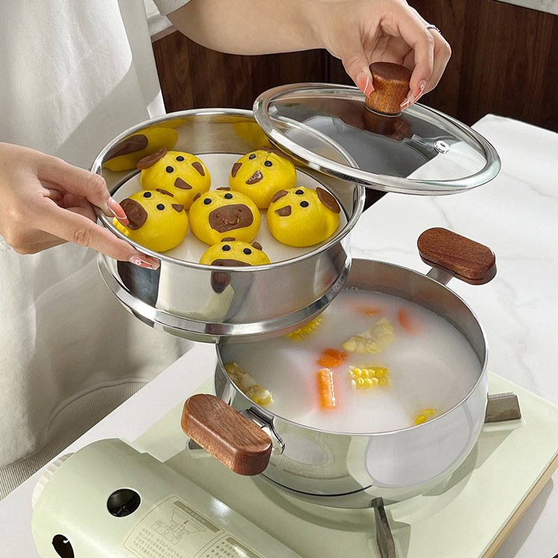 스테인리스 스틸 찜솥