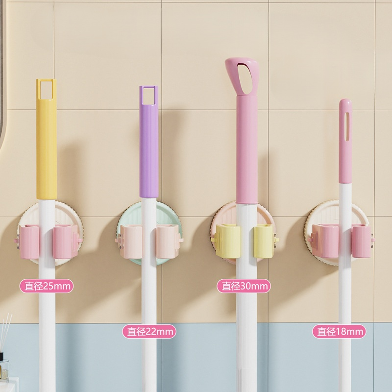 免打孔扫把夹壁挂吸盘