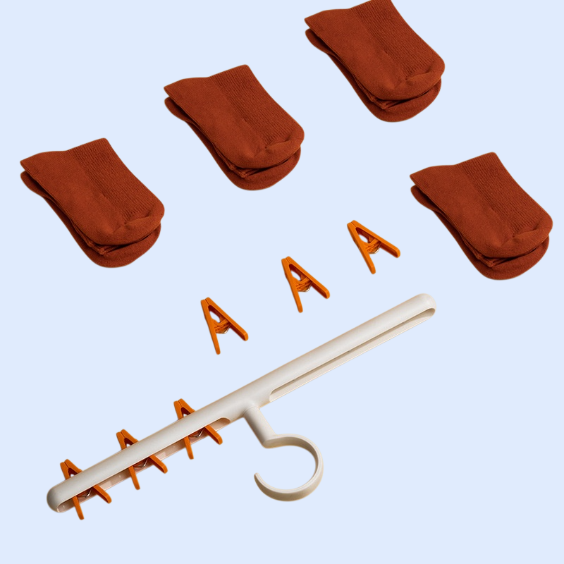 다용도 행거 집게 강력 꼬임 방지 양말 바지 집게 건조대