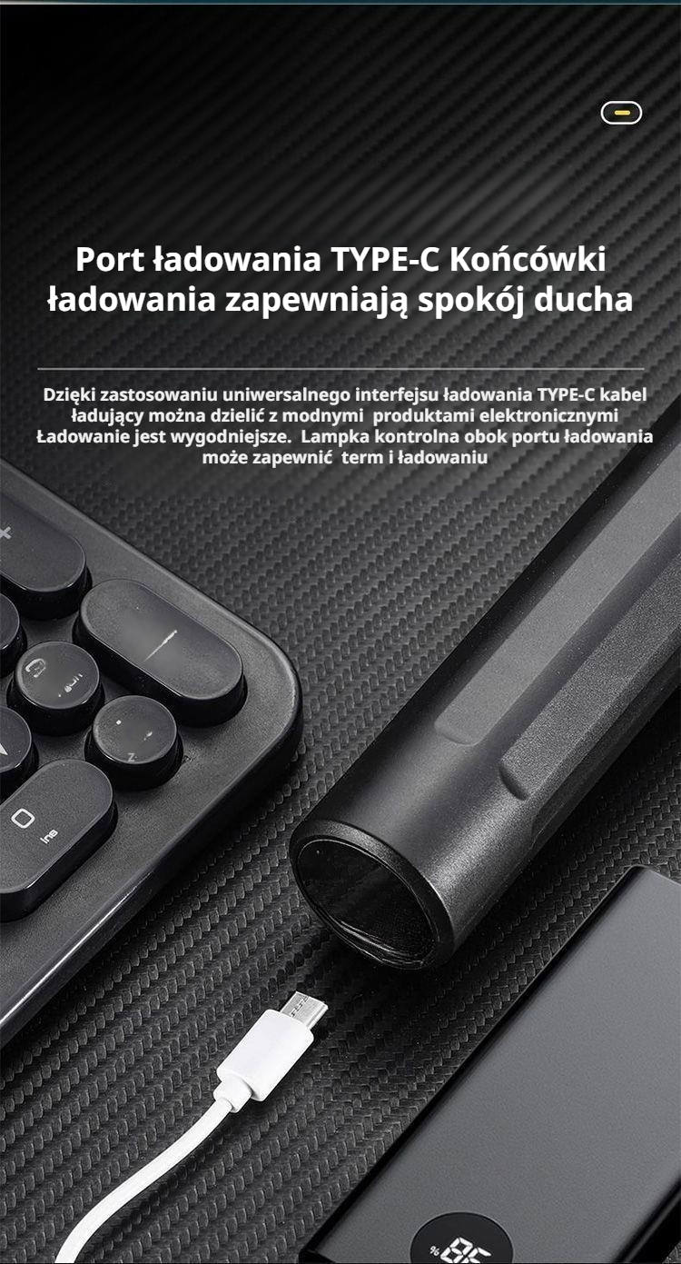 Wkrętak do śrubek z akumulatorem o dużej pojemności