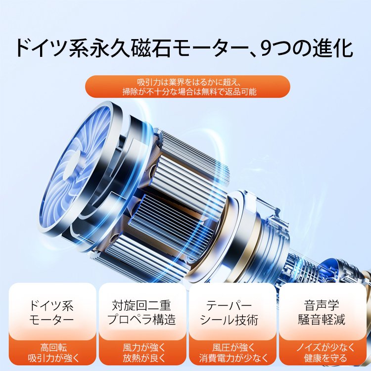 乾湿両用車載充電式ミニ掃除機