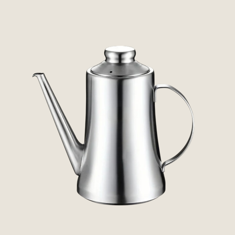 304 스테인리스강 기름 주전자를 두껍게 하다