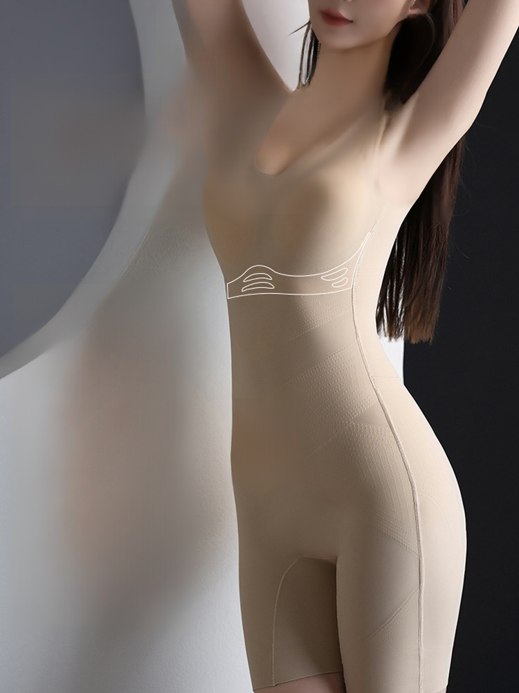 [올인원 및 뒷면 벗기] 브라 달린 헴라인 올인원 바디쉐이퍼