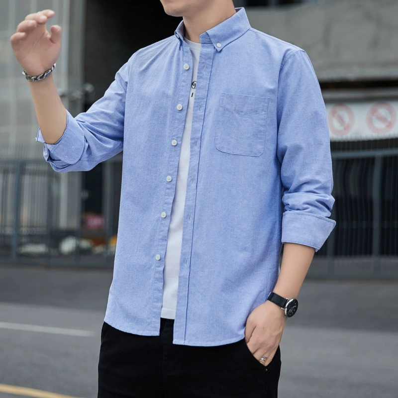 Egyszínű, sokoldalú férfi üzleti lezser felsők