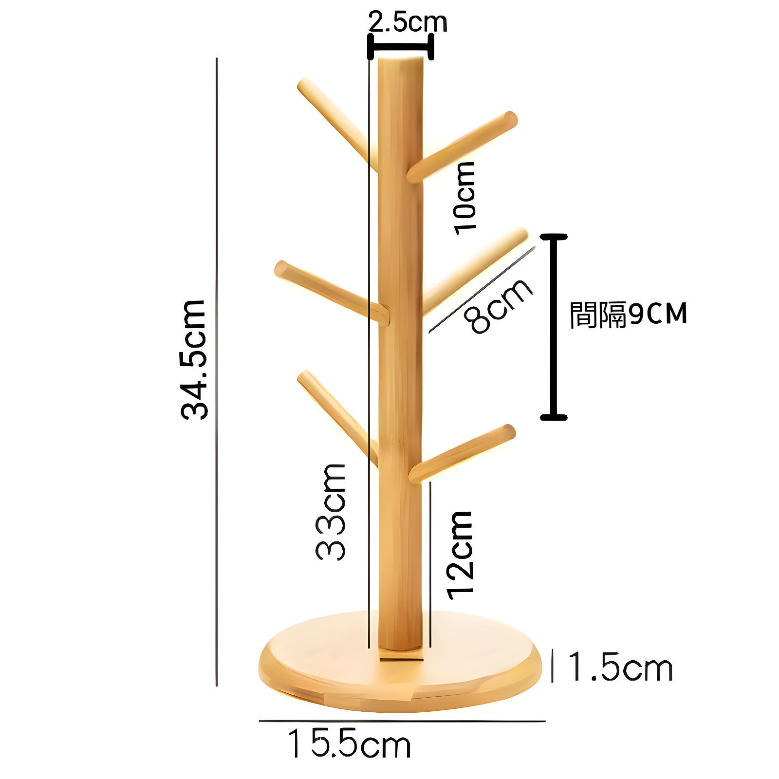 ティーカップグラスラック排水ラックリビングルームウォーターカップマグ収納ラックデスクトップ収納