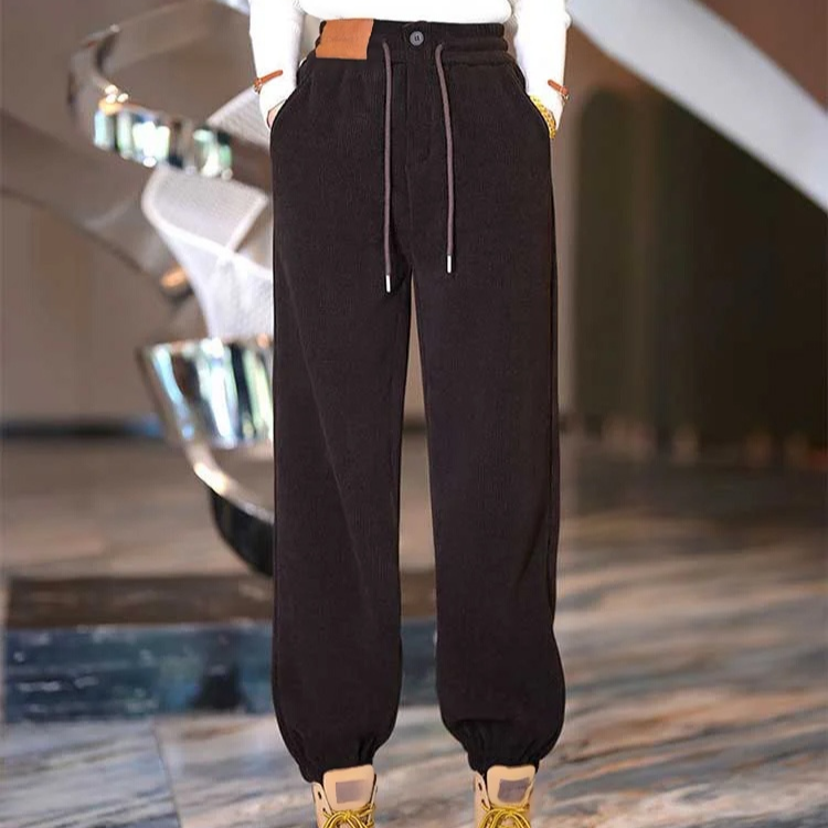composite fleece-lined thick pants