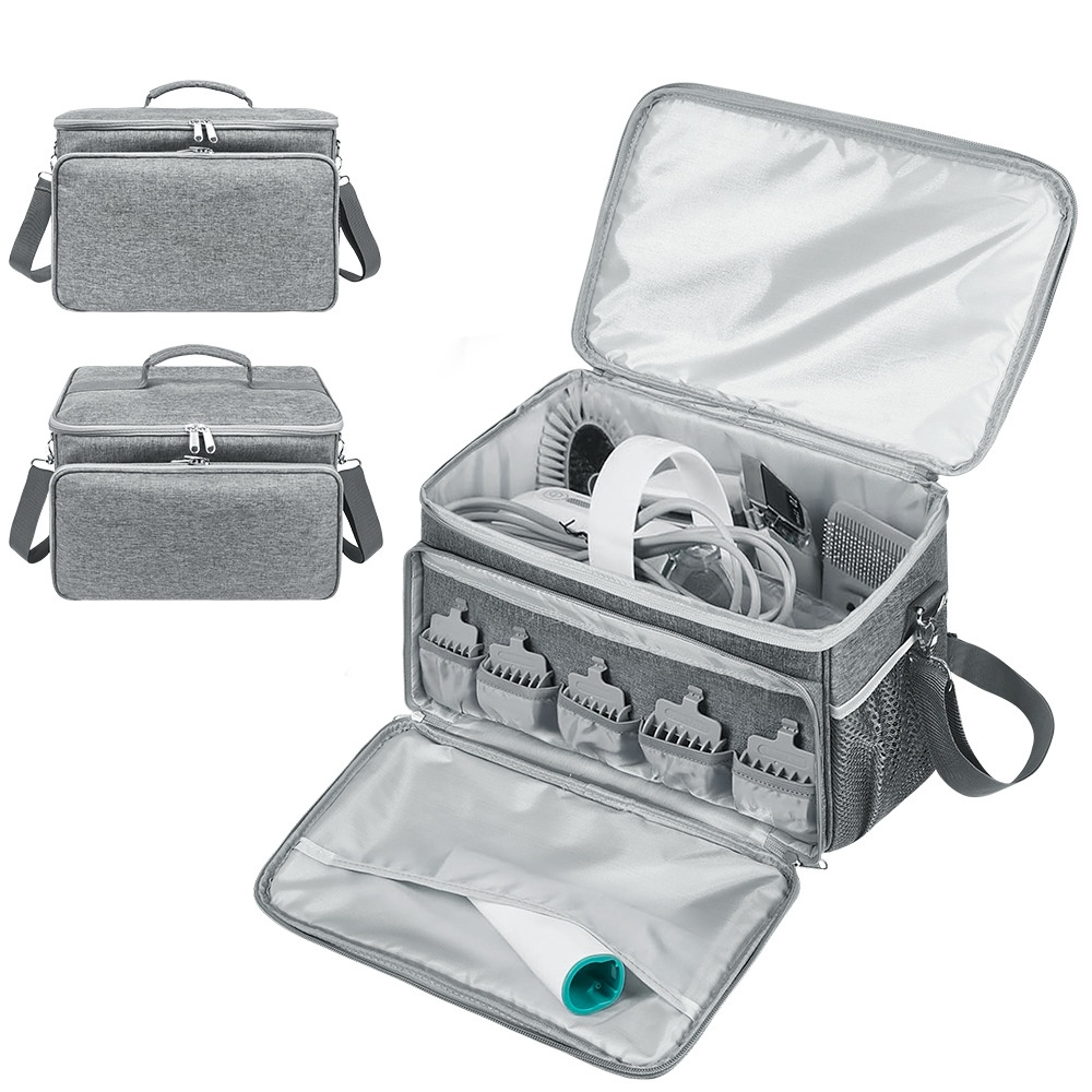 コンパクトなペットグルーミングキット収納ケース