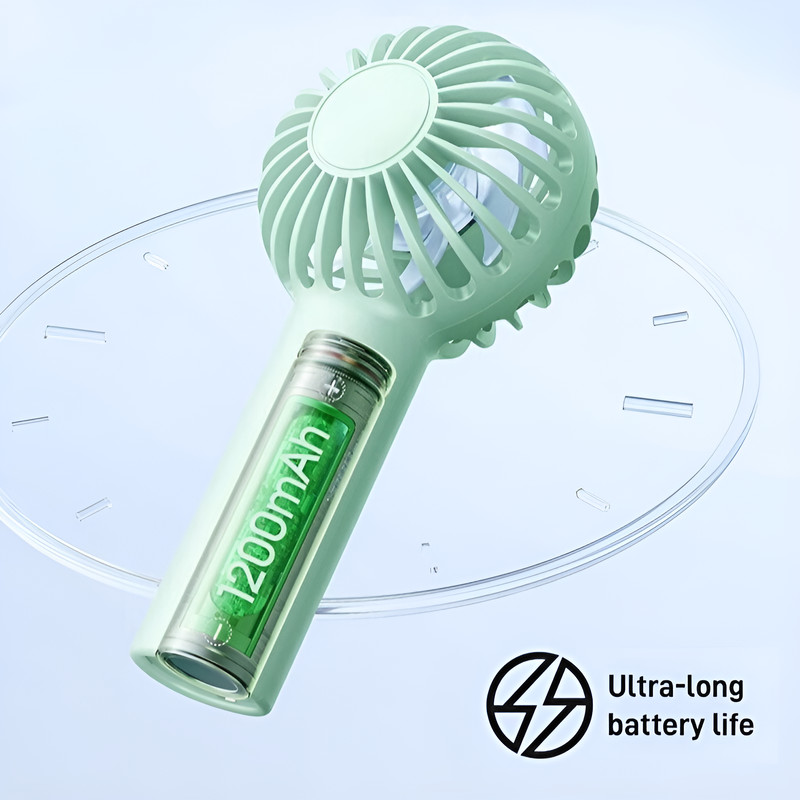 Portable fan with high wind power