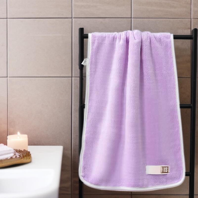 샹펑 코럴 더 두꺼운 빅사이즈 흡수 타월 성인 가정용 소프트 세안 타월