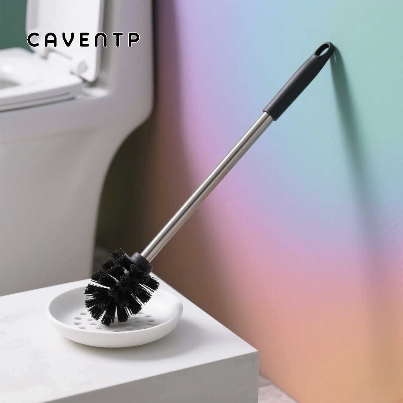 Toilettenbürste ohne toten Winkel für das Badezimmer