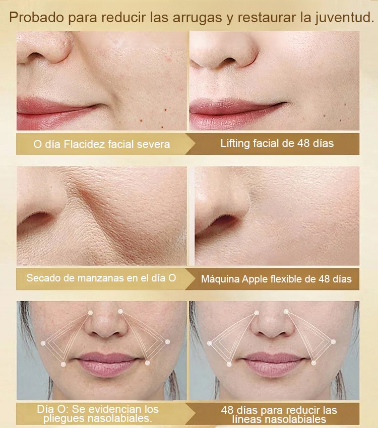 Suero antiedad reafirmante para una piel juvenil