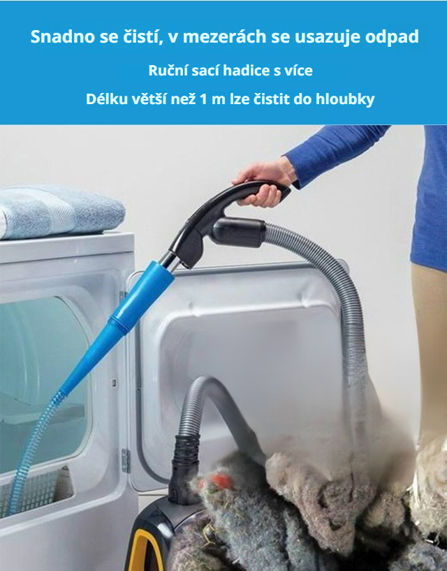 Odolný materiál prodlužovací trubice k vysavači