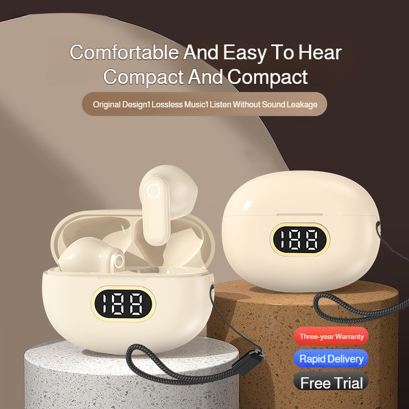 Wireless Bluetooth Headphones Ear Clip Type Running Sports Ultra-Long Battery Life Noise Reduction