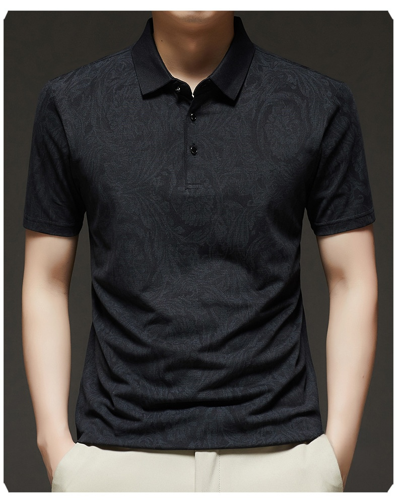 快適な着心地のメンズプリントTシャツ