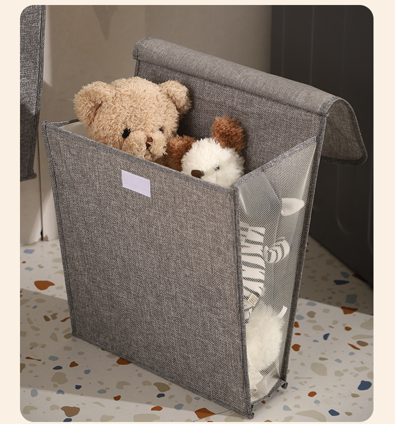 Großer Haushaltskorb für schmutzige Kleidung aus robustem Material