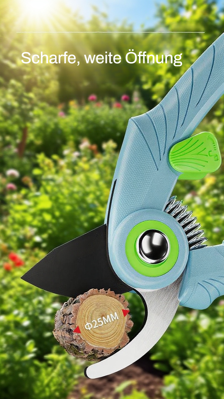 Gartenschere für präzises Schneiden von Blumen