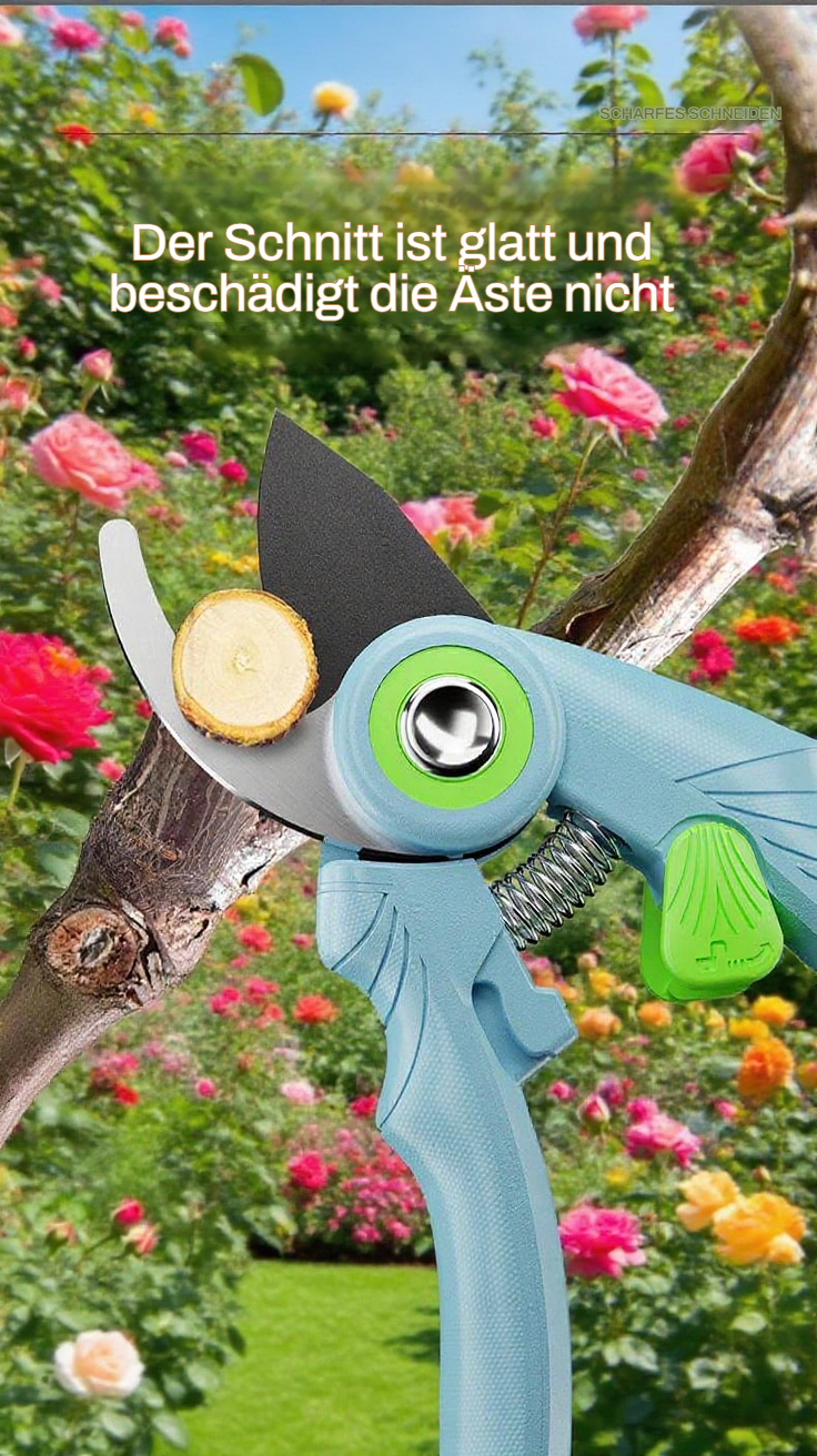 Ergonomischer Griff der Gartenschere