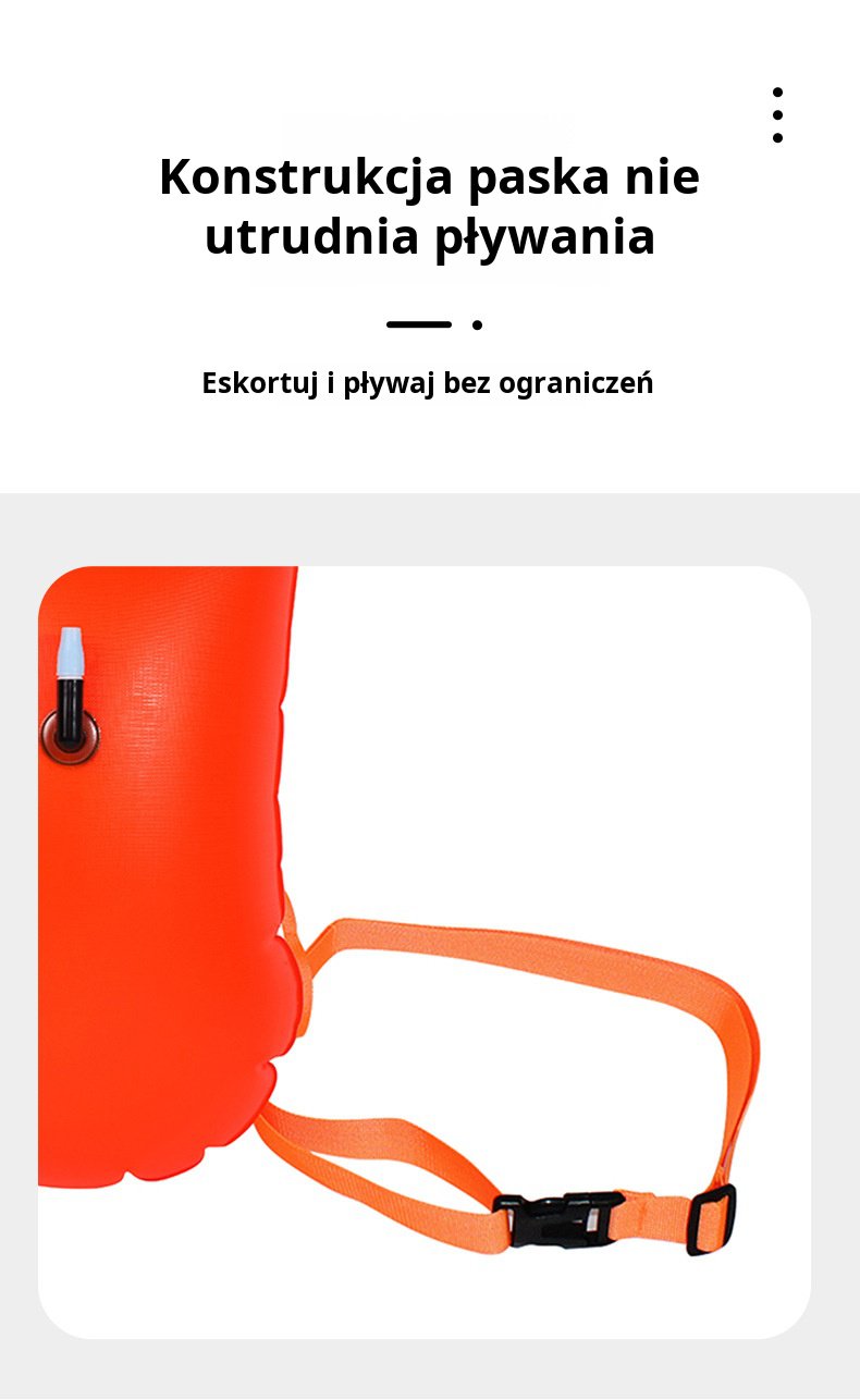 Poduszka powietrzna ochrona przed utonięciem