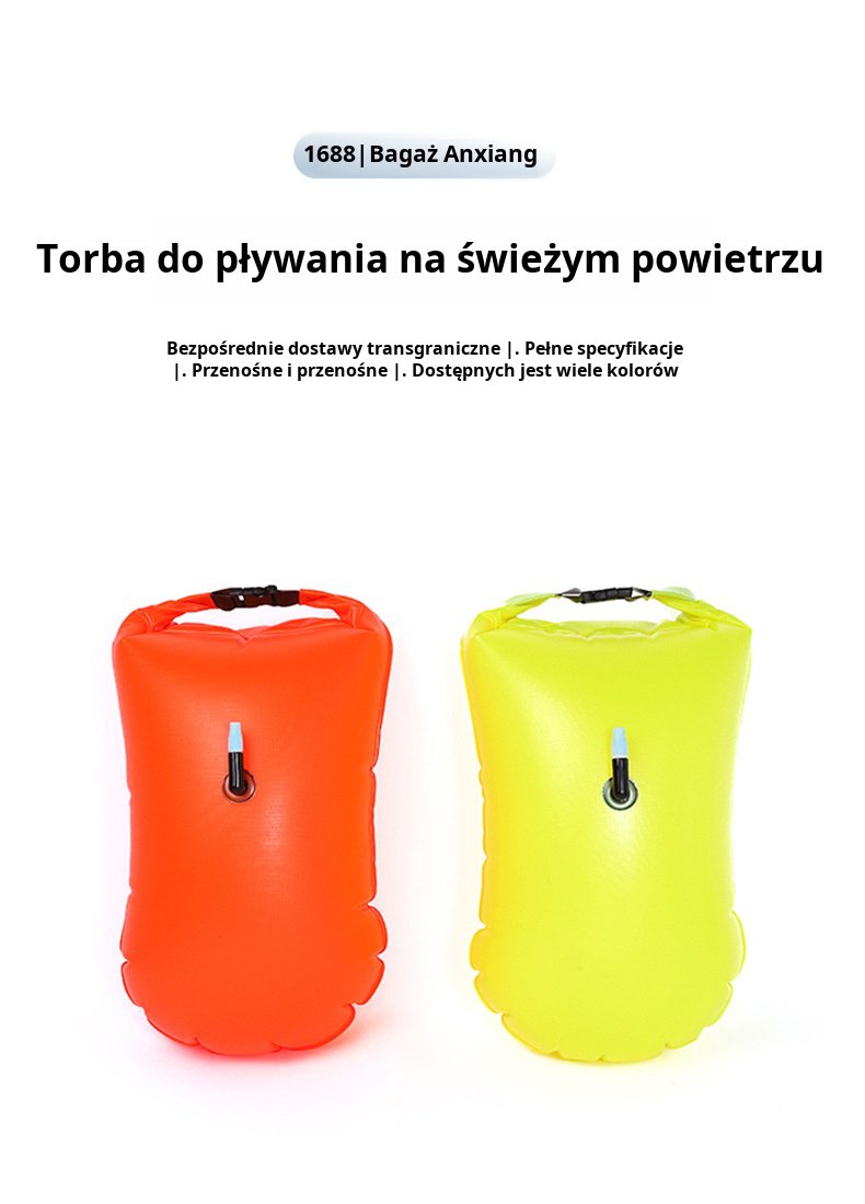 Poduszka powietrzna nadmuchiwane miejsce do przechowywania dla bezpieczeństwa na wodzie