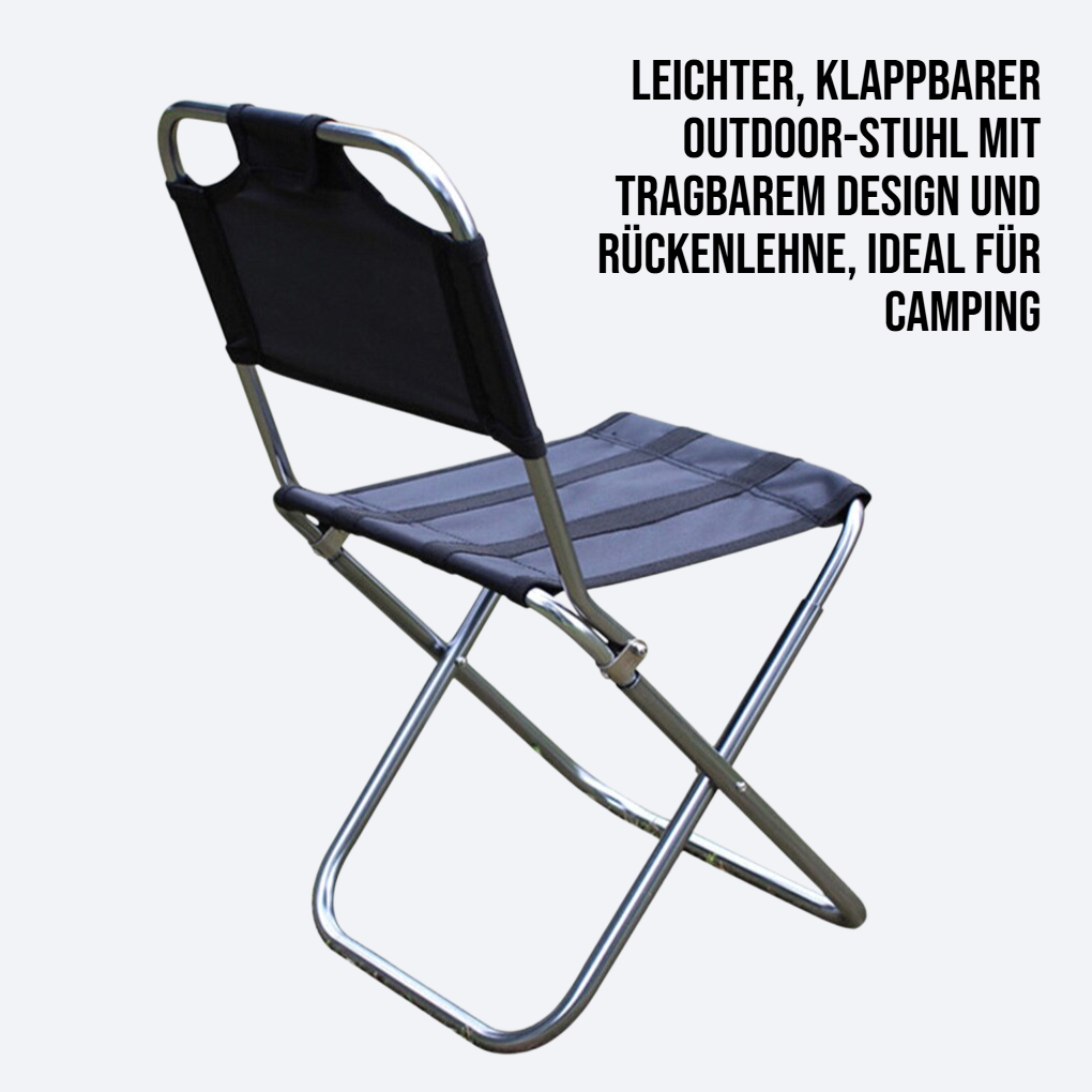 Outdoor Klappbar tragbarer Rücken kleiner Stuhl