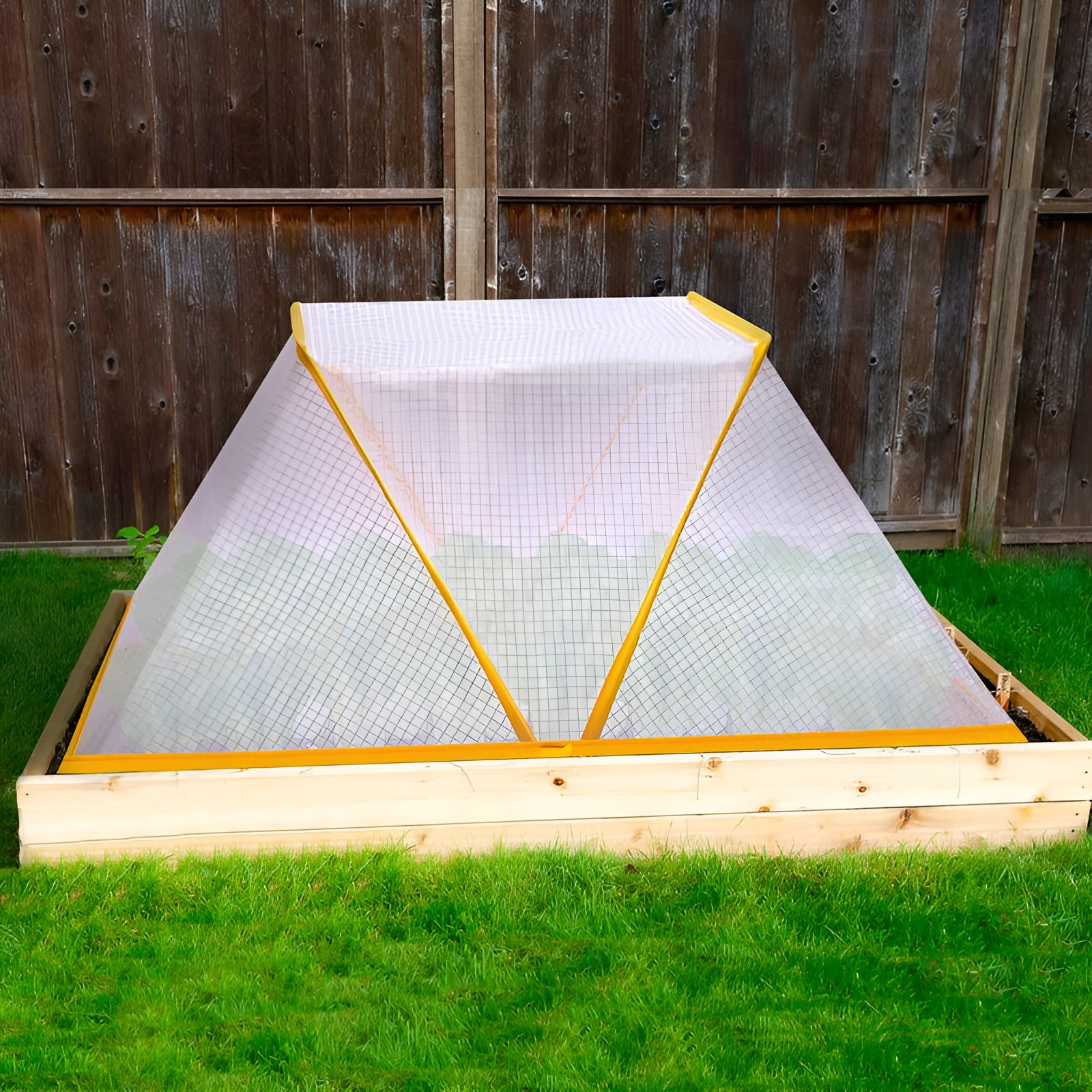 透明園芸植物断熱テントの全体外観