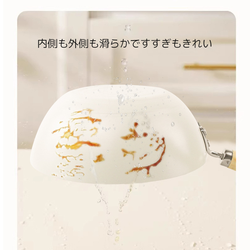 家庭用ガスコンロ 多機能フライパン セラミックポットコンパクトコーティングガスコンロ IHクッカー ガスコンロ 天然セラミック鍋