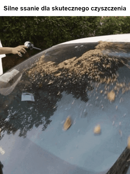 Przenośny wielofunkcyjny odkurzacz o dużej sile ssania