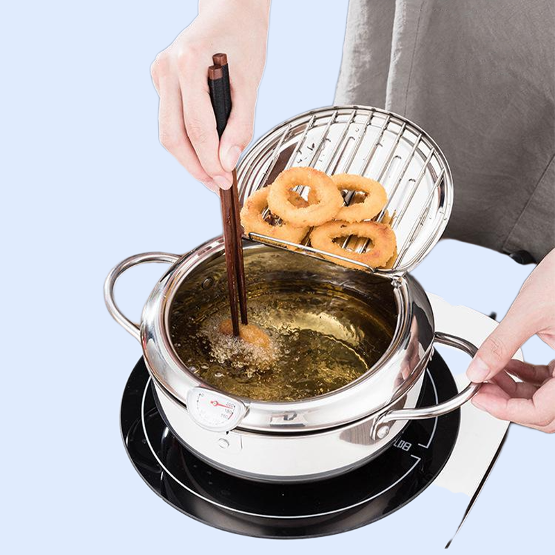 天ぷら用家庭用フライヤー