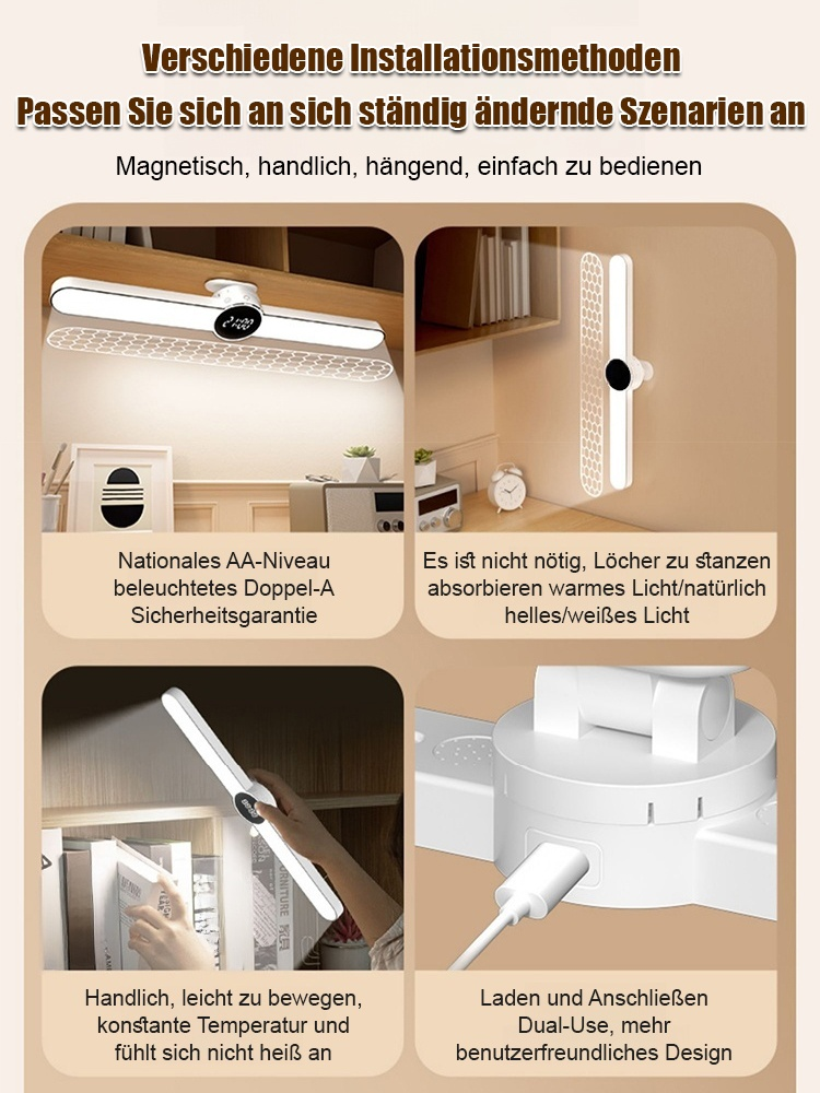 Abnehmbares magnetisches Uhrenlicht