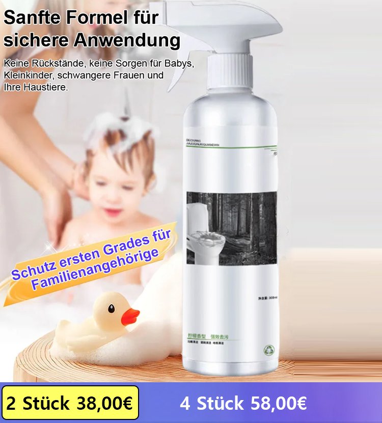 Kraftvoller Oxalsäure-Fleckenentferner für die Toilettenreinigung