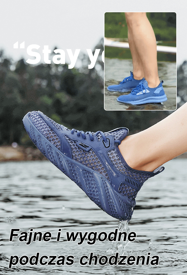 Niskie buty męskie na co dzień do turystyki pieszej