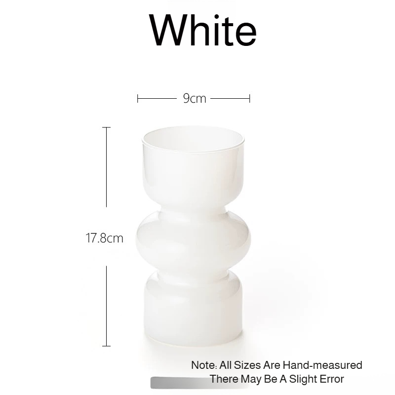 Retro Cream Style Tulip Plastic Living Room Desktop Art Flower Vase