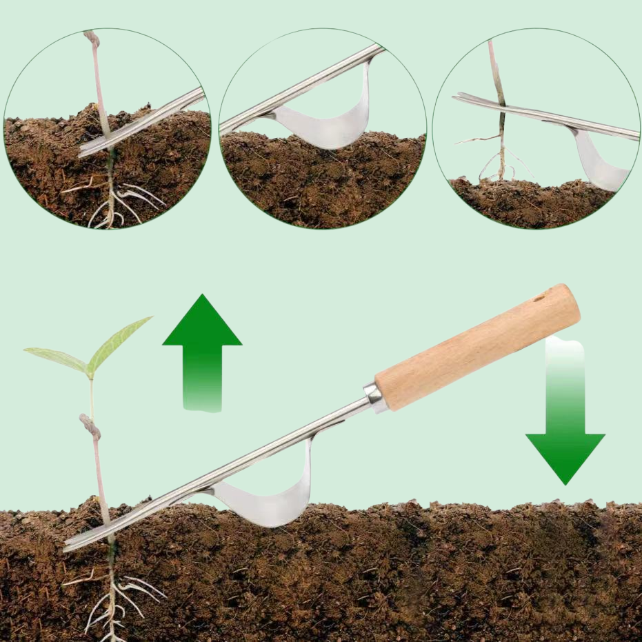 家用拔草挖草野菜神器鬆土起根器