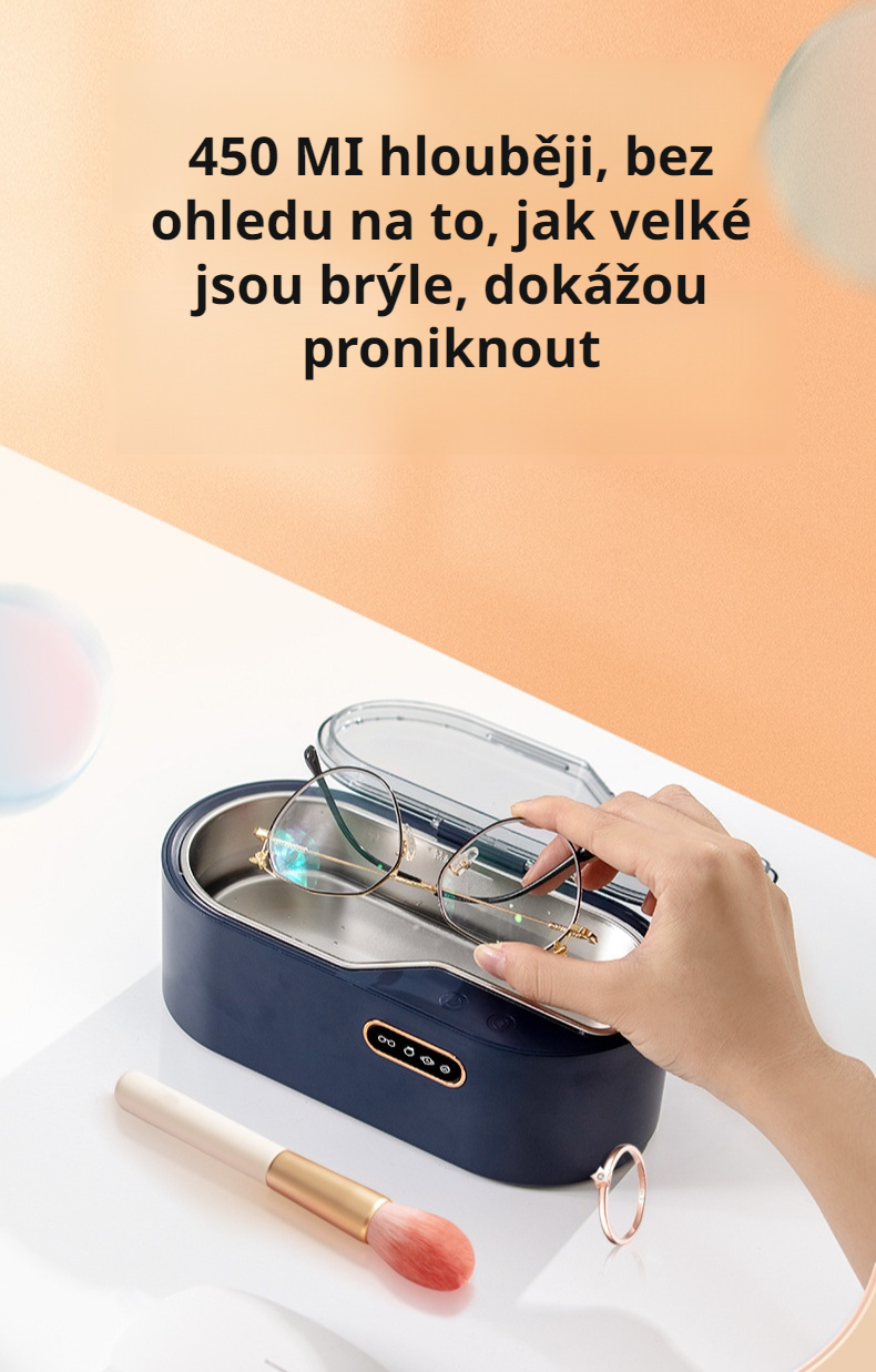 Použití čisticí krabičky s kontaktními čočkami