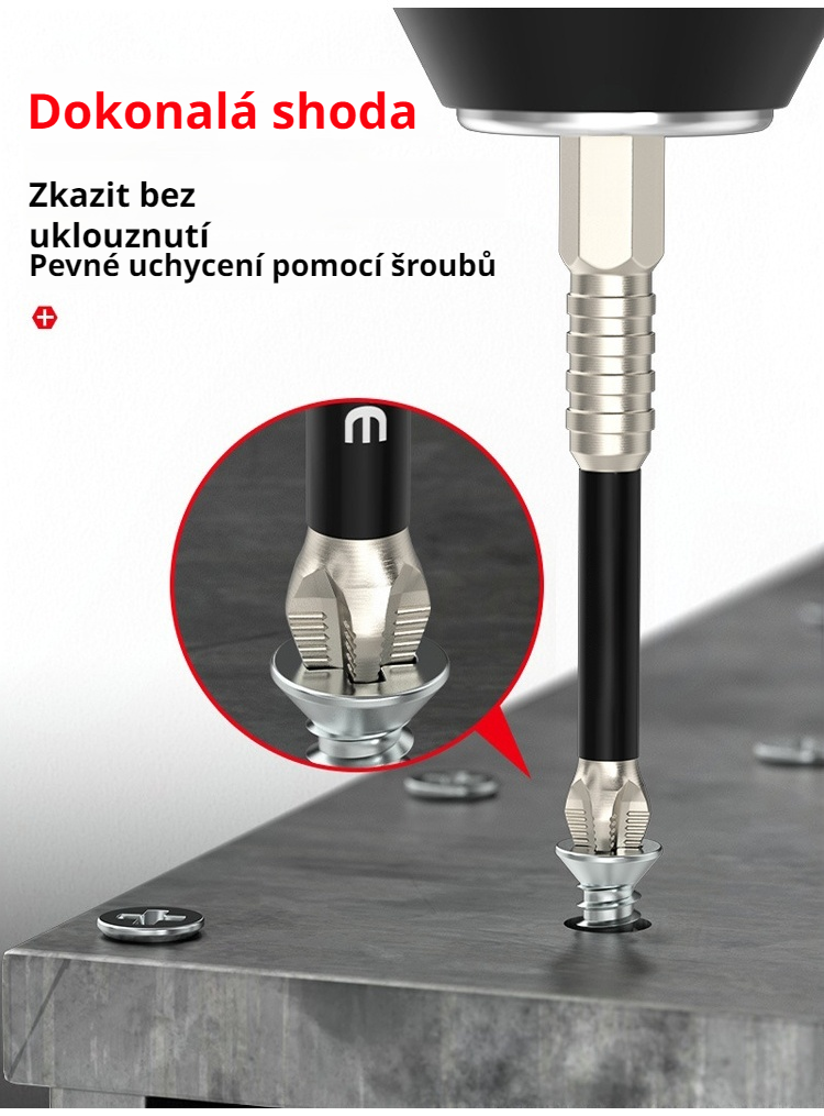 Pevné a bezpečné uchopení bitů při práci