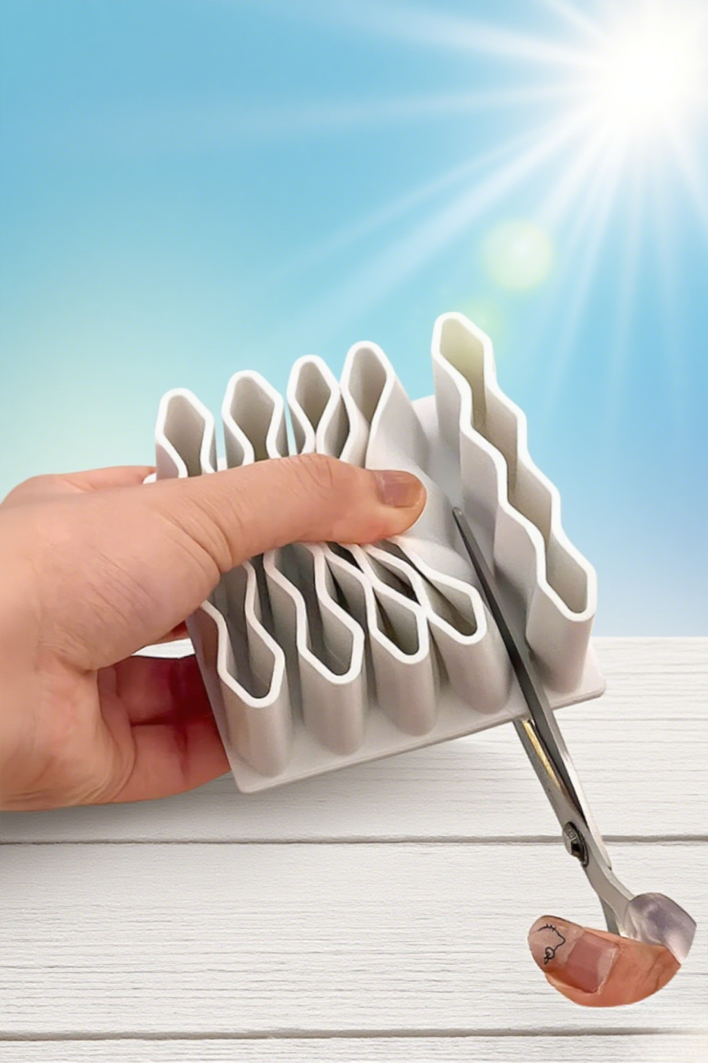 공간 절약을 위한 튼튼한 선반 구조